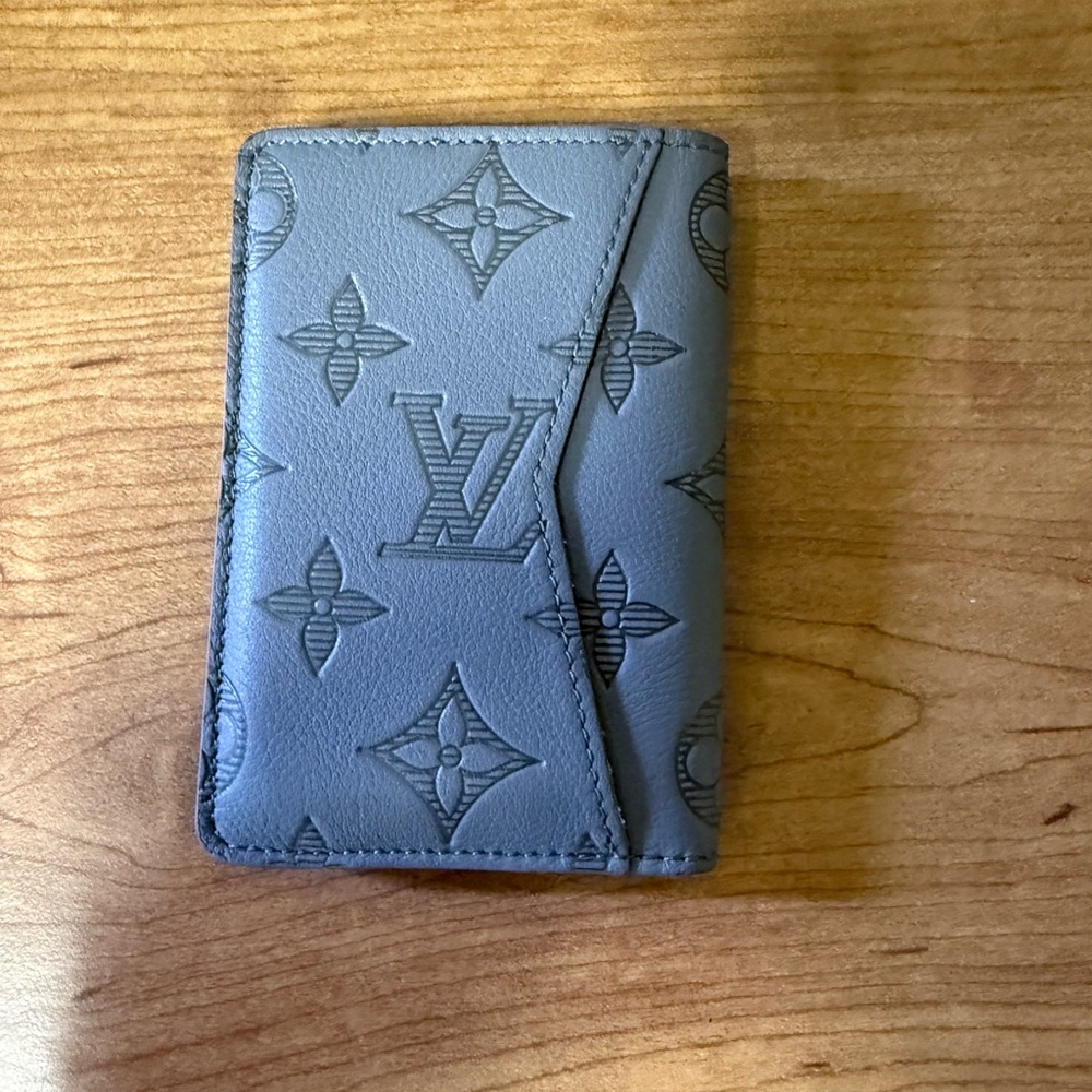Louis Vuitton Slate Gray Monogram Card Holder
